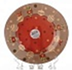 Тарелка из закаленного стекла КРИСМАС ТОЙЗ (красная), диаметр 200 мм