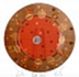 Тарелка из закаленного стекла КРИСМАС ТОЙЗ (красная), диаметр 260 мм