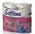 Туалетная бумага целлюлозная 3-слойная Soffone Elite, 4 рулона