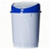 Контейнер для мусора овальный, объем 8 л (голубой)